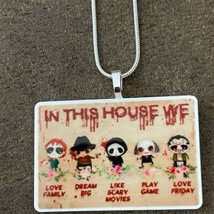 Horror characters necklace
